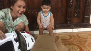 zio unboxing hadiah dari aunty uncle, dan kakek nenek😍🥰❤️