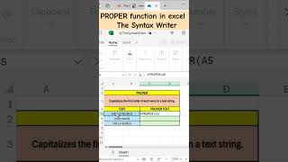 Master the PROPER Function in Excel: Capitalize Text Efficiently!