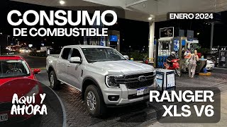 RANGER XLS V6 2024 - Consumo de Combustible - PRIMER TANQUE