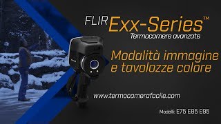 FLIR E75 - E85 - E95 - Modalità immagine e Tavolozze colore