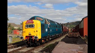 55009 'Alycidon' thrashing through Greet Tunnel 19/8/22