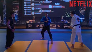 Cobra Kai Season 4 | Hawk VS Robby All Valley Part 1 Scene [HD] | Netflix