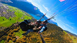 Paragliding Adventure in Switzerland !! The Day We Flew #travel #europe #paragliding #switzerland