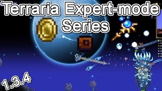 Terraria (Expert Mode) Ep. 24: STARDUST PILLAR! Lucky Coin & Money Farm!