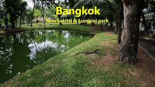 Bangkok parks / Benchakitti & Lumpini Park