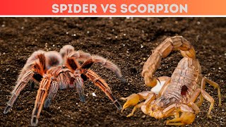 Spider vs Scorpion - Who is the Strongest Predator of the Insect World?