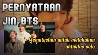 Jin BTS melakoni wajib militer, begini reaksi penggemarnya