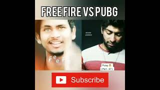 Pubg Vs Free fire // Free fire Vs pubg // shayari video Tik Tok // attitude video Pubg Vs Free fire