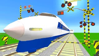 踏切 アニメ Train Railway Railroad Crossing Animation Minecraft