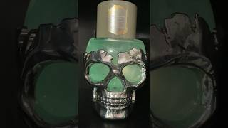 Bath & Body Works Color-changing Skull Waterglobe Candle Holder