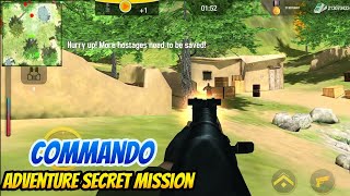 Commando Adventure Secret Mission Free Fire Army Mobile Shooting games