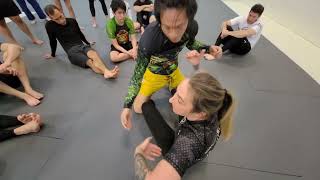 10th Planet  Fundamentals  Half Guard Stomp & Super Stomp 2 of 2 Heather