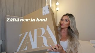 ZARA new in haul | summer holiday outfit inspo