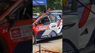 Hyundai i20 Rally 1 | O. Tanak | Rajd Polski 2024 | Launch Control 🚗🔥#wrc #short #auto #automobile