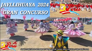 MI PERÚ,GRAN CONCURSO DE BANDAS Y DANZAS(TRAJES DE LUCES) JAYLLIHUAYA PUNO-PERÚ 2024