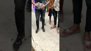 Young rescuer bitten by rat snake.....