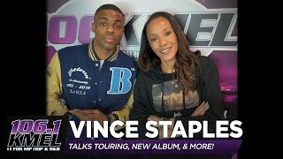 Vince Staples Talks Touring, New Album, & More!