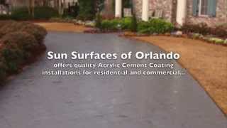 Acrylic Cement Coating For Winter Park, FL Pool Deck, Driveway, Patio, Entryway