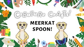 Make a Meerkat Spoon Puppet!