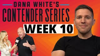 Dana White's Contender Series: Season 6, Week 10 Betting Breakdown