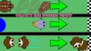 mope.io What was the fastest way you could move around the map (glitches)