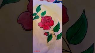 rose drawing 🥰🌹❤