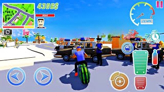 New Police Car in Dude Theft Wars 😲 | Dude fun 💥 #308