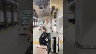 first time i had to check in bags.. 🫣 #japantravel #tokyovlog #travelvlog #travel