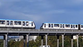 Croisement MP89CC IDFM sur le Pont Bir-Hakeim