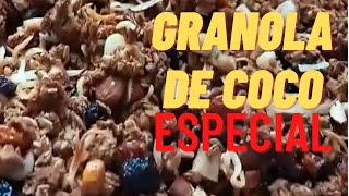 GRANOLA ESPECIAL DE COCO - ESPETACULAR