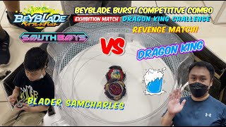 The Dragon King VS Blader Samcharles pt.3 | Beyblade Burst Competitive Exhibition Match ベイブレードバースト