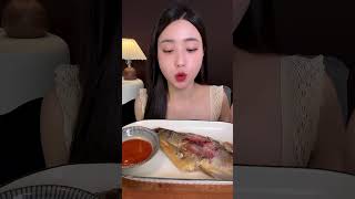 Mukbang Cá muối Nga. Xin mời cả nhà #mukbang #amthuc #cooking  #mukbangvietnamese #eating #monngon