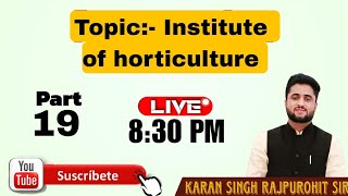 Institute Of Horticulture