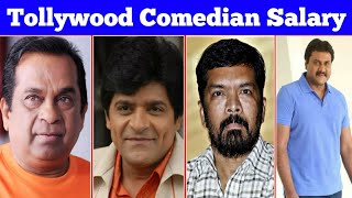 Tollywood Top 10 Comedian Salary Brahmanandam,Ali,Posani Krishna Murli,Sunil, Prithvi Raj,