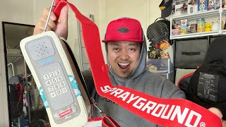 Unboxing Sprayground X Miami Vice Cellphone bag | they finally did not forget the shoulder strap 😌😎