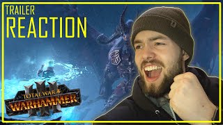 Total War: Warhammer 3 TRAILER REACTION | Warhammer 40k BIGGEST FAN | REVIEW | GAMEPLAY | OFFICIAL