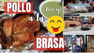 CUARENTENA CON MIS HIJOS|RECETA|POLLO A LA BRASA PERUANO😋|ALISTANDO LUNCH AL VATO🤣