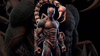 Incredible fusion|| Ai creates Spiderman-Scorpion hybrid #aicreations#marvel#ytshorts#spiderman#fyp