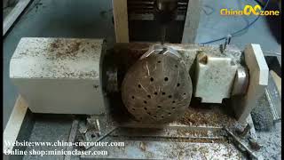 steel 5 axis milling machine for coconut shell lampshade diy engraving