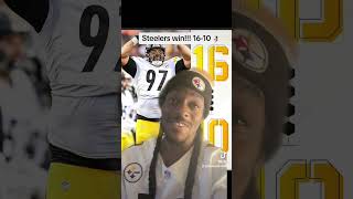 Steelers Defeat Bengals 16-10 (was Matt Canada the issue after all?)