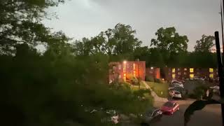 Approaching thunder storm northern va June 2020