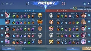 Cuando Te Toca Acarrear A Todo Tu Equipo Para Ganar #mlbb #mobile #yuzhong
 yu zhong gameplay