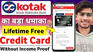 Kotak Credit Card Apply 2024 - Lifetime Free | Kotak Mahindra Bank Credit Card Online Apply