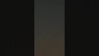 Rocket Lab's Electron rocket clearly visible from | Naya Nazimabad karachi