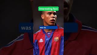 Ronaldo Nazario footballer's Interesting facts with Nickname #shorts