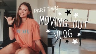 MOVING OUT OF MY DORM ROOM PT. 2