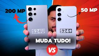 GALAXY S24 PLUS vs S24 ULTRA! Comparei AS CÂMERAS e me SURPREENDI!