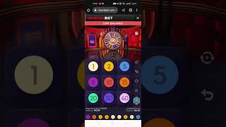 mega wheel Game video.  mega wheel big winning today