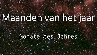 Niederländisch lernen: Monate des Jahres