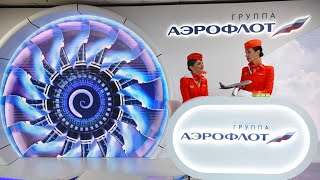 АЭРОФЛОТ ВЭФ 2022. РАЗРАБОТКА ГРАФИКИ "ТУРБИНА" ДЛЯ ДОП. ЭКРАНА НА СТЕНДЕ